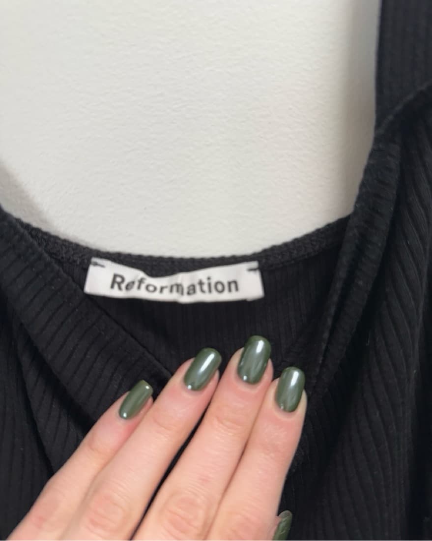 Reformation Cassi Knit Dress - Image 4