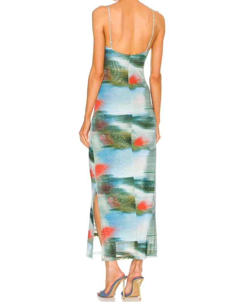 Miaou Printed Dress - Image 2