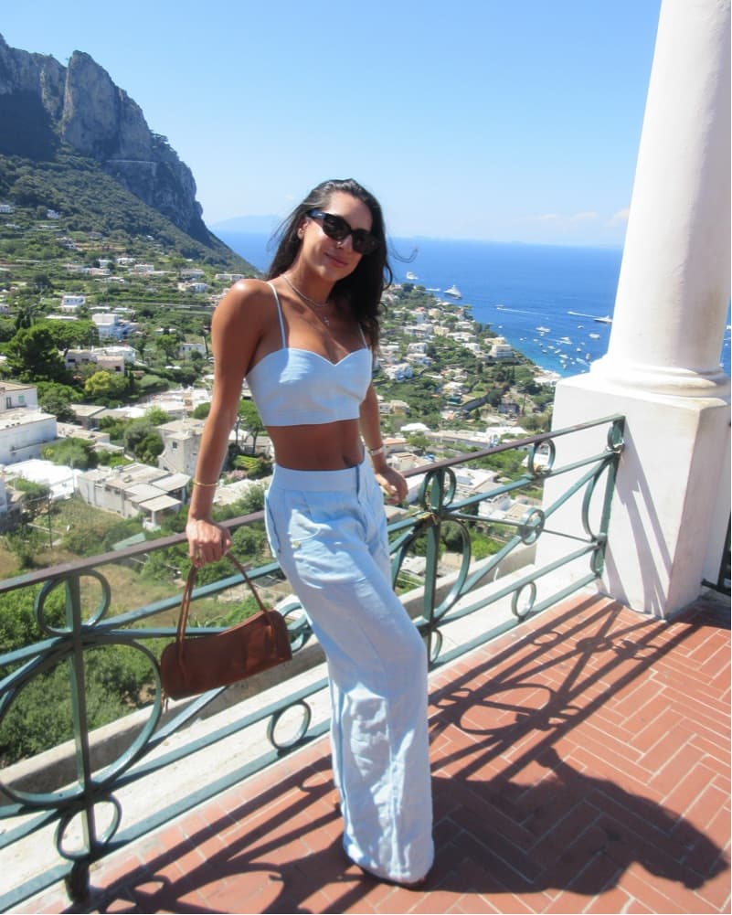 Blue Linen Set - Image 1