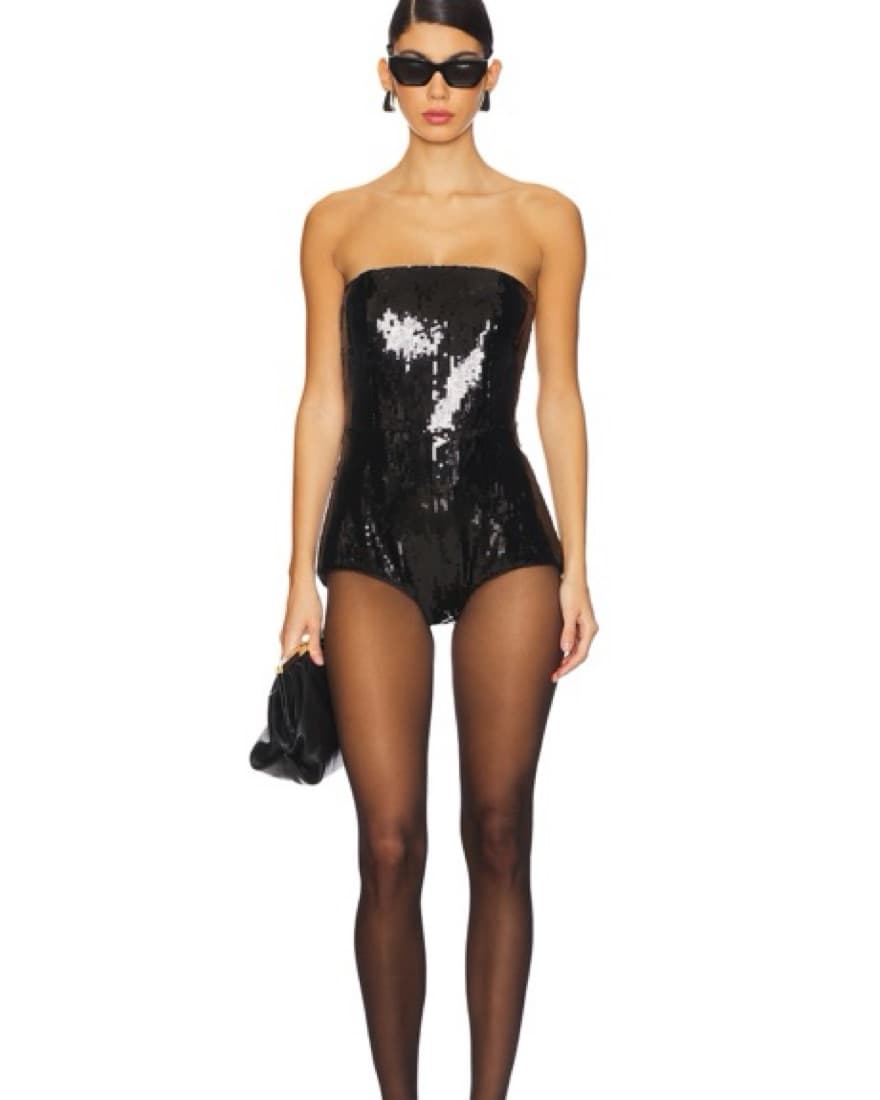 Retrofete Estelle Sequin Romper - Image 3