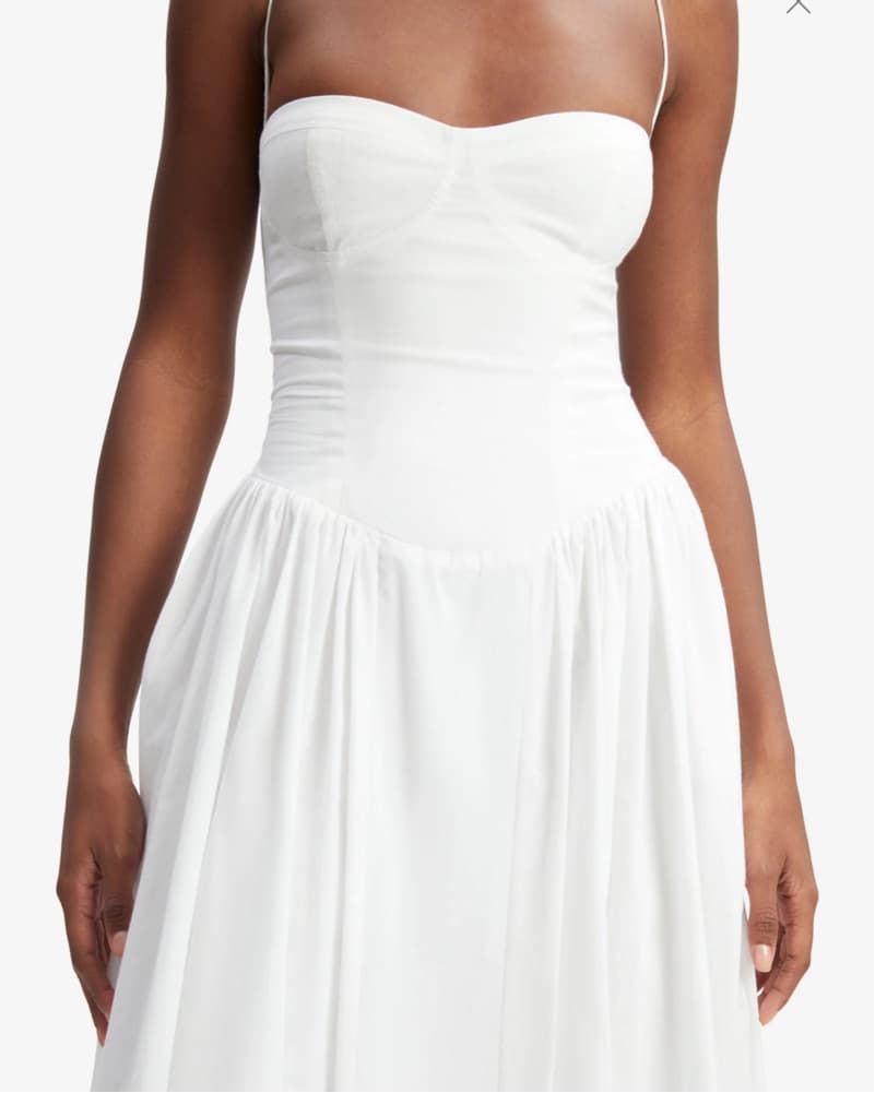 Bardot White Maxi Dress - Image 2