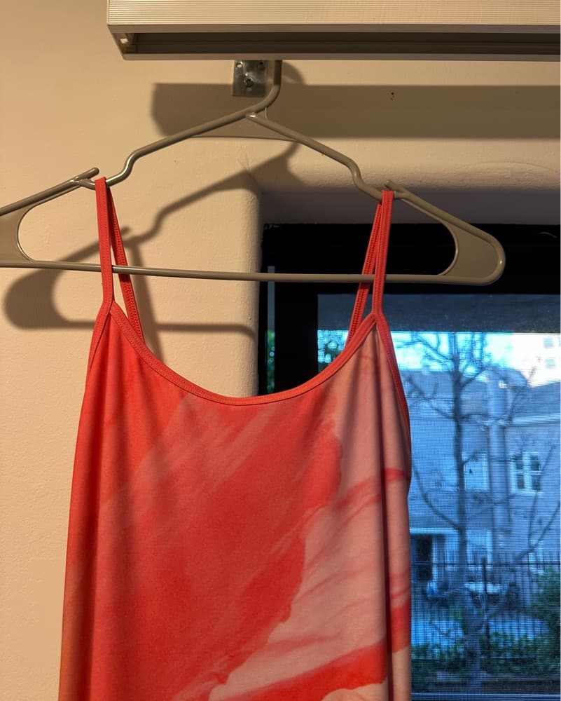 With Harper Lu Pink Safari Slip Dress - Image 5