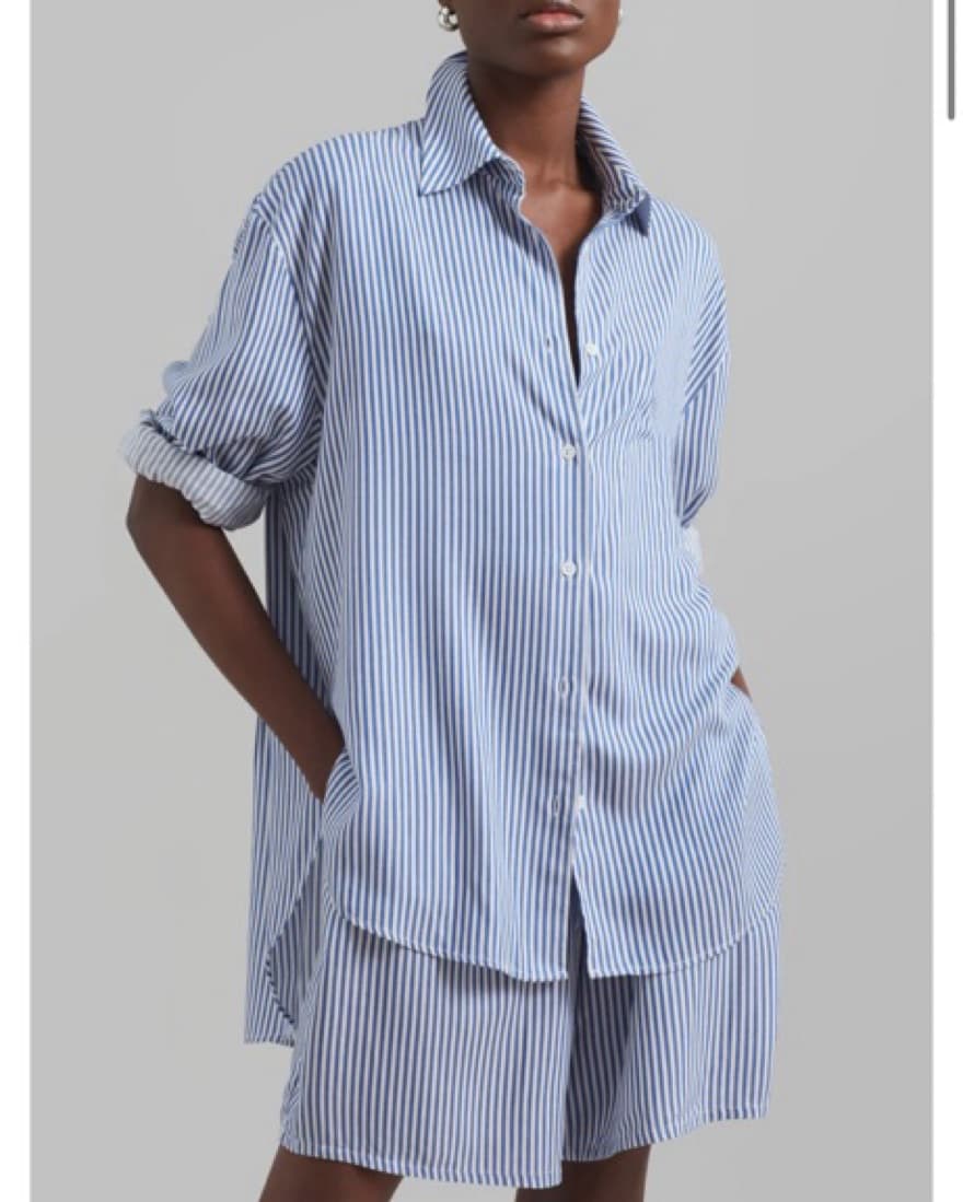 Frankie Shop Lui Fluid Shirt Boxer Set - Image 4