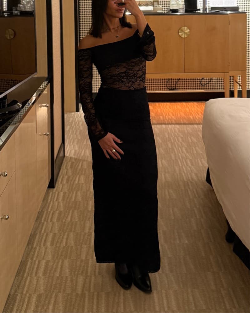 Princess Polly Lace Maxi Dress - Image 1