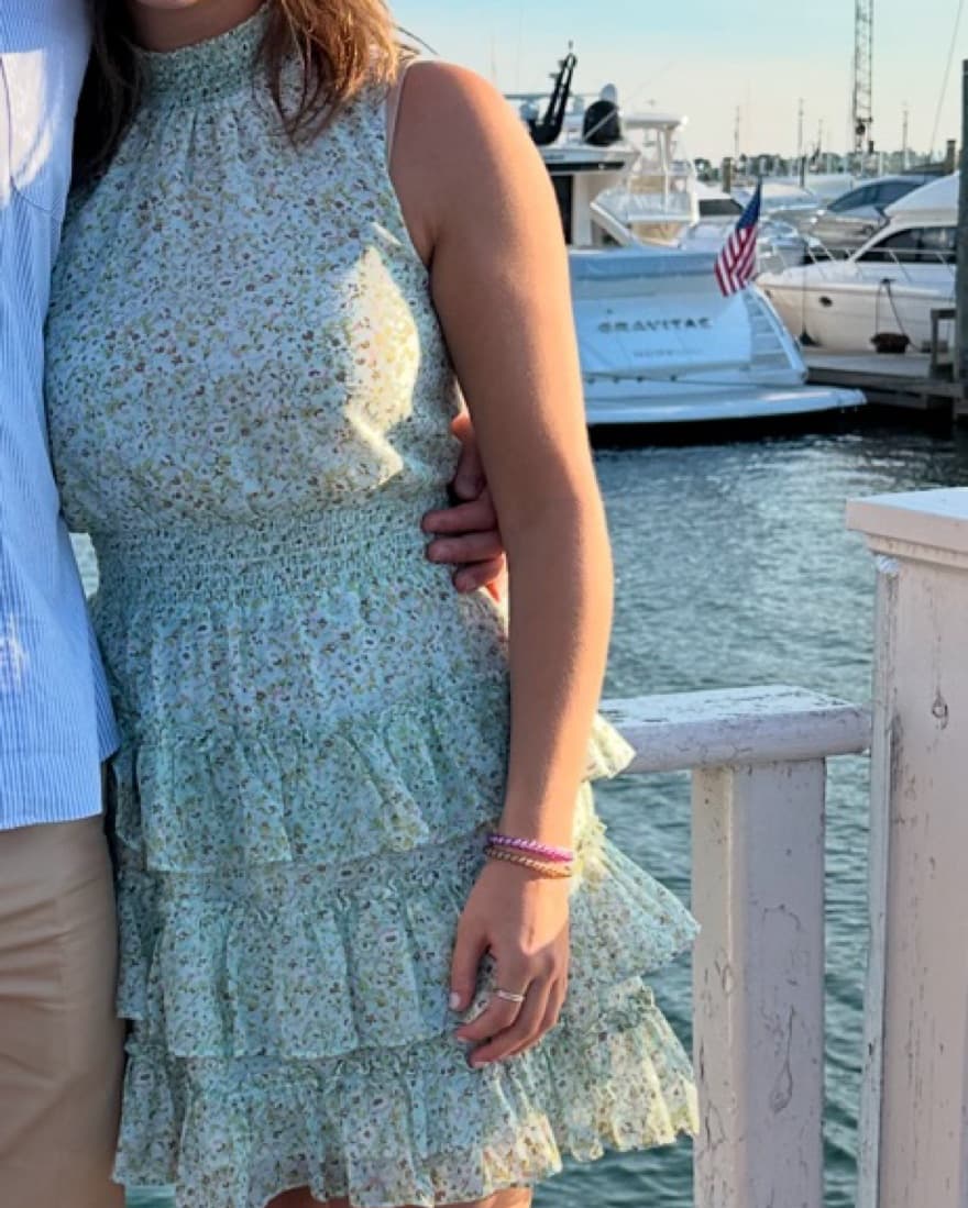 1 State Floral Tiered Dress - Image 3