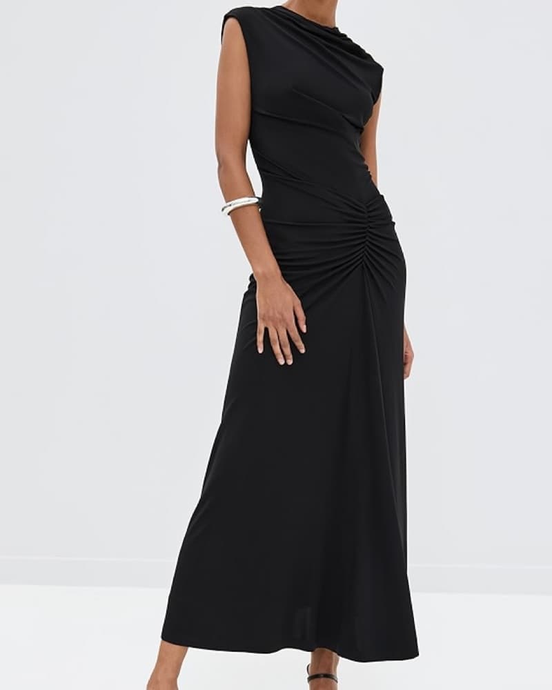 Simkhai Black Acacia Dress - Image 1