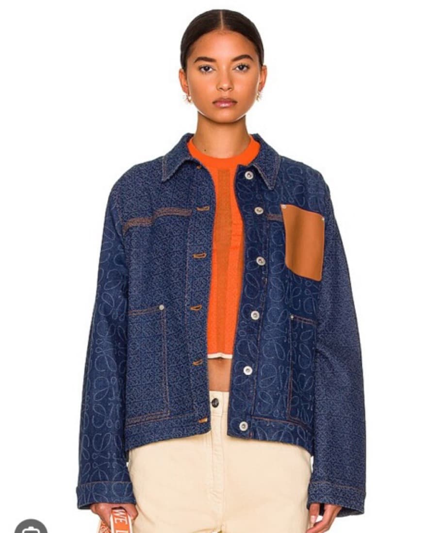 Loewe Logo Denim Jacket - Image 2