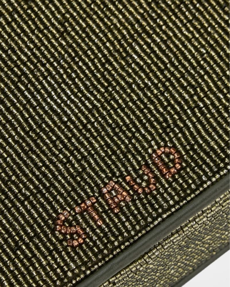 STAUD tommy Beaded Bag Avocado  - Image 2