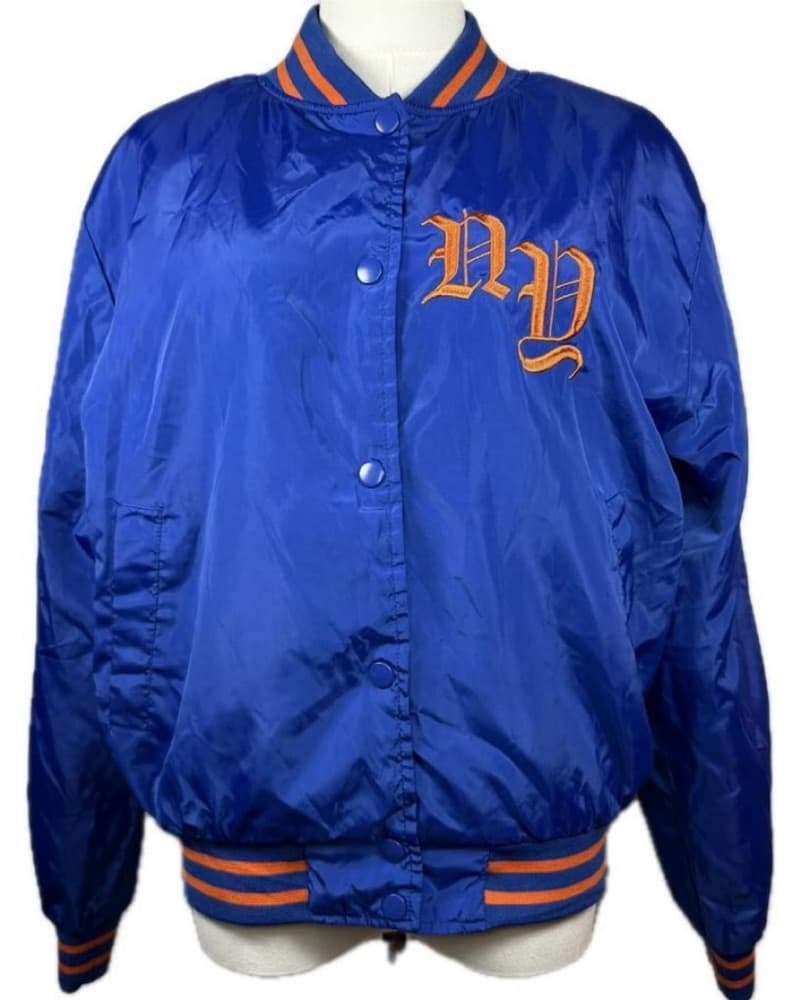 NY Knicks or NY Mets Bomber Jacket - Image 1