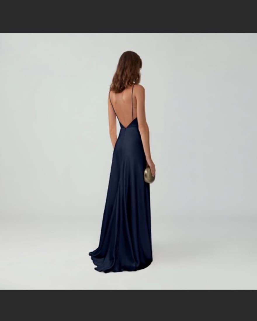 Fame and Partners Strappy Draped Gown  - Image 4