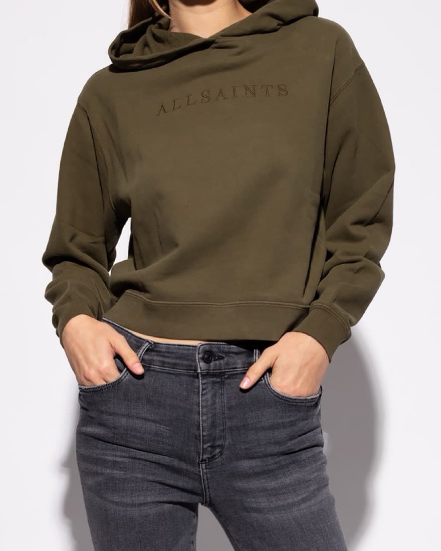 All Saints Geen Hoodie - Image 1