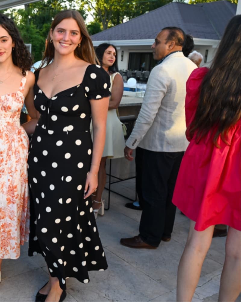 Polka Dot Maxi Dress - Image 2