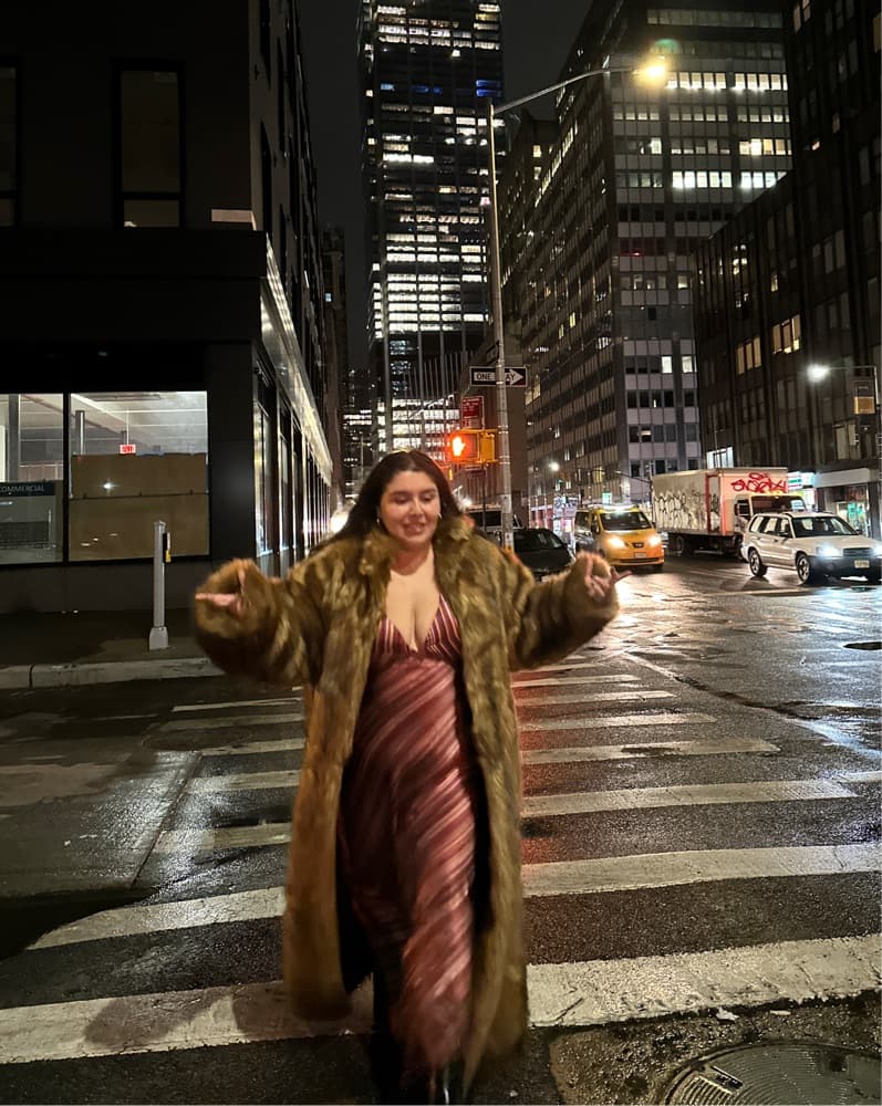 Khy Faux Fur Coat  - Image 3