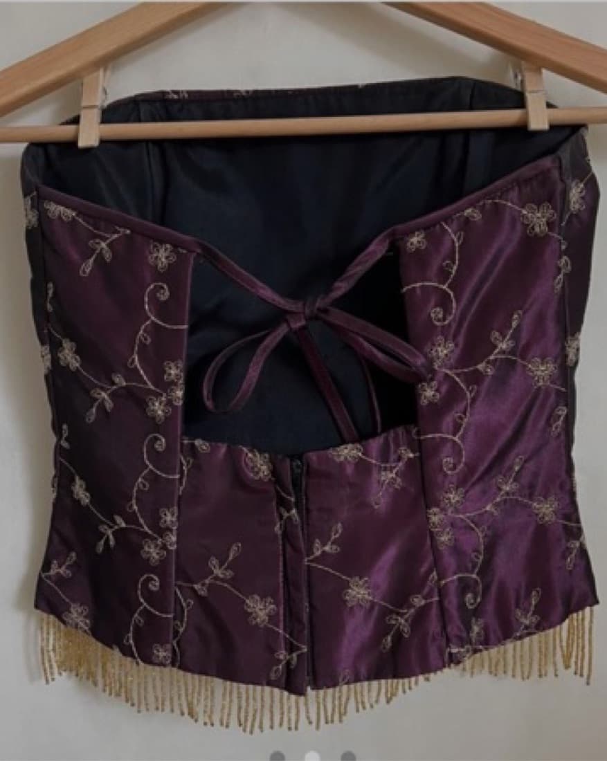 y2k jessica mcclintok corset - Image 1