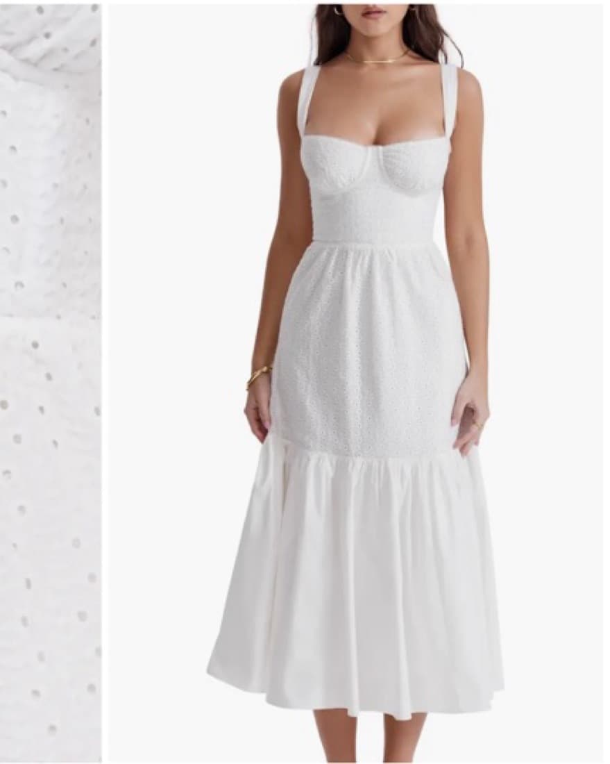 House Of CB White Corset Sundress - Image 4