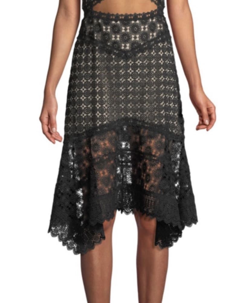 Alice + Olivia - Lace Midi Dress - Image 2