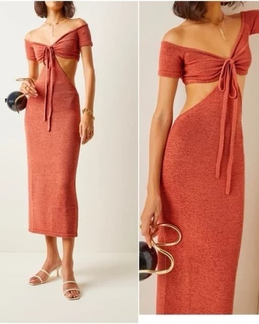 Cult Gaia Cut Out Alicia Dress - Image 3
