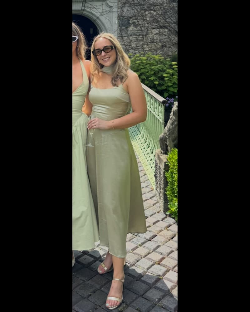 Mattea Silk Dress - Image 3