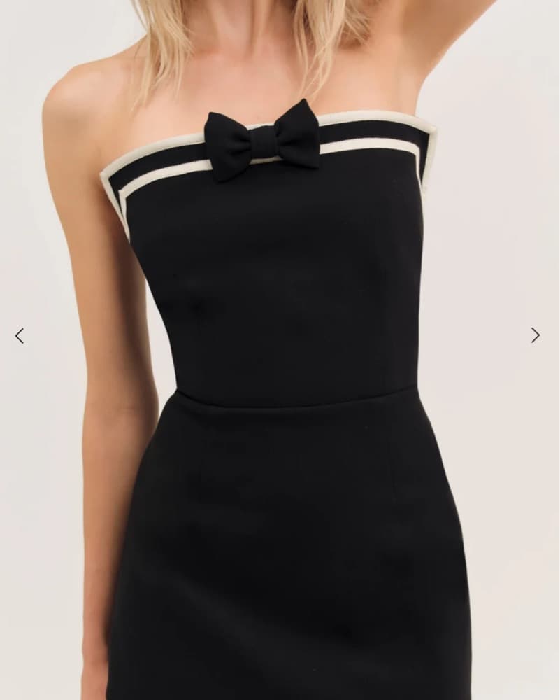 for love & lemons josie strapless dress - Image 2
