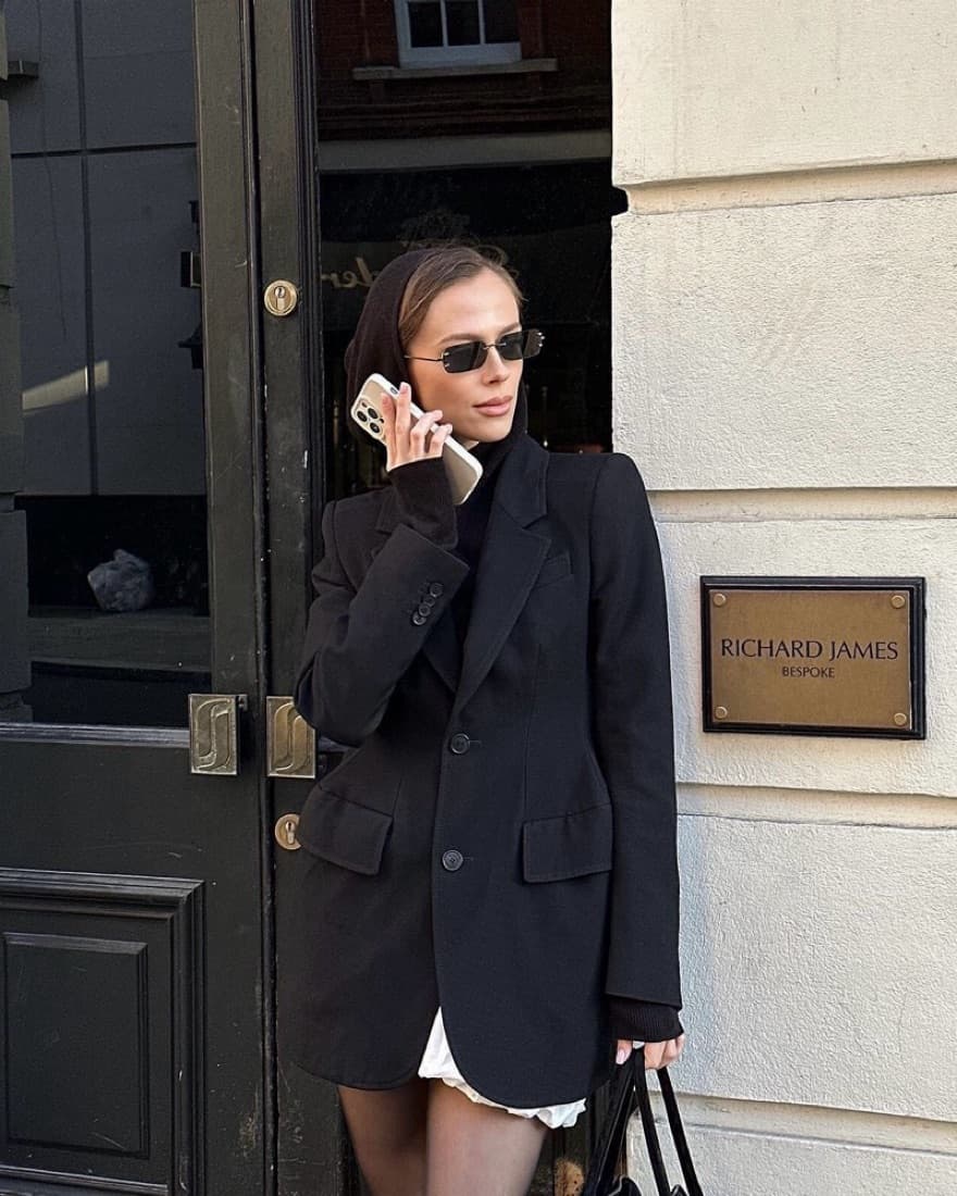 Frankie Shop Colette Hourglass Blazer - Image 3