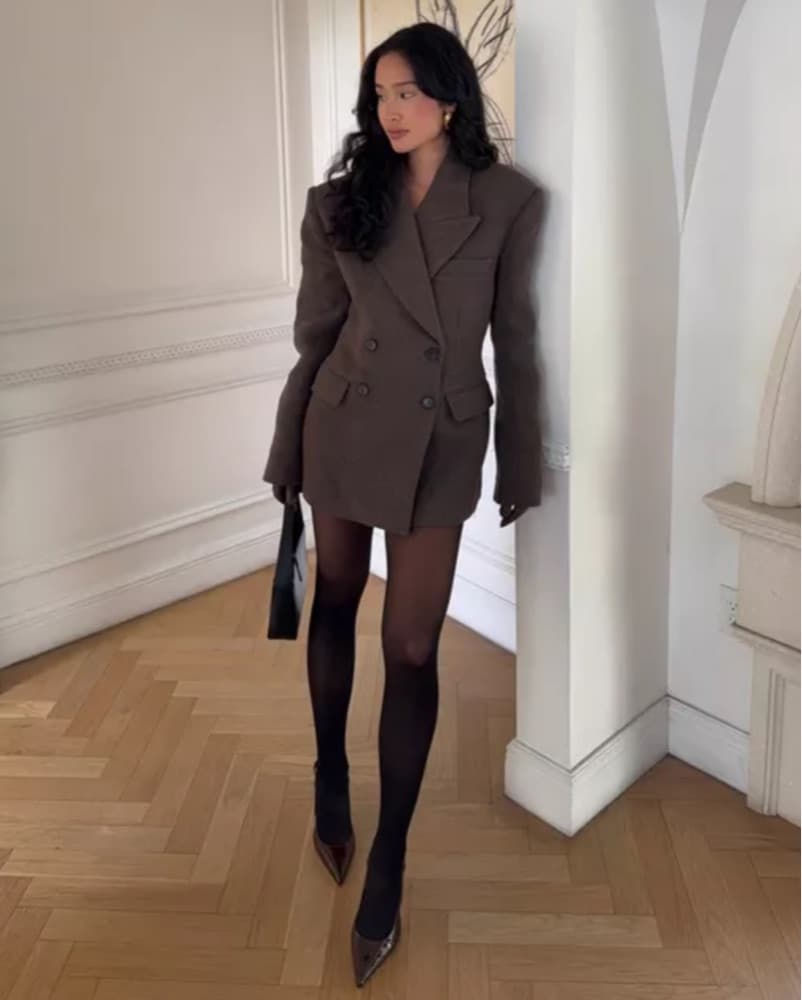 Helsa Italian Wool Blazer - Image 1
