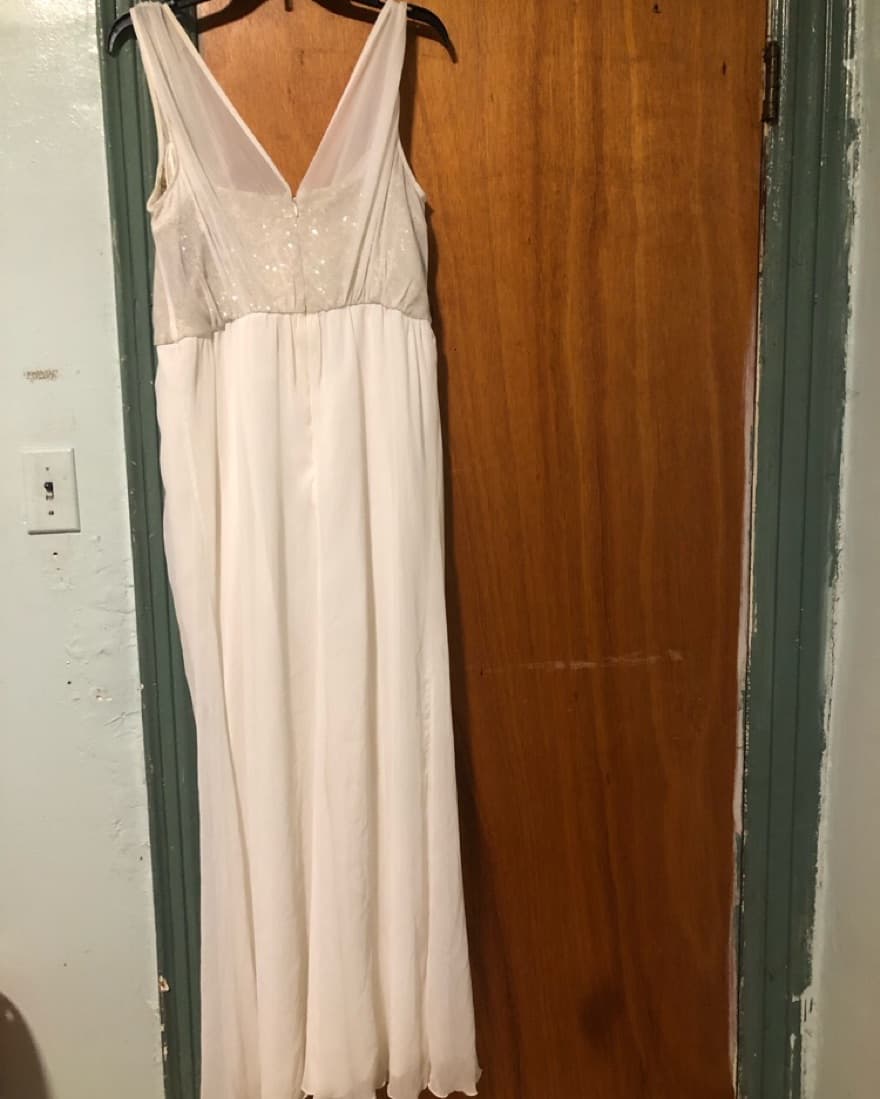 Long Formal White Dress  - Image 2