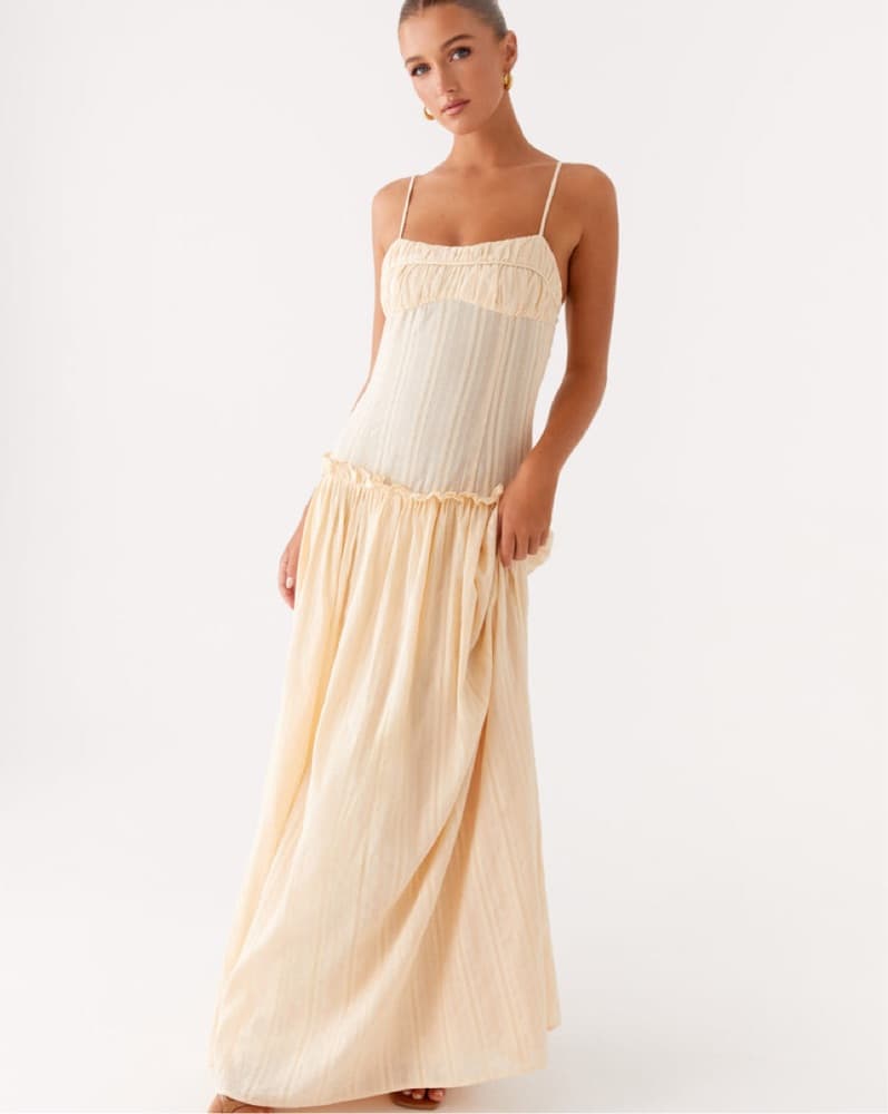 Drop Waist Maxi Dress - Image 1