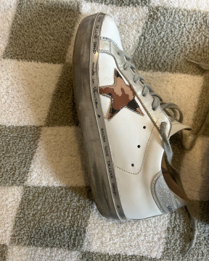 White & Silver Golden Goose - Image 4