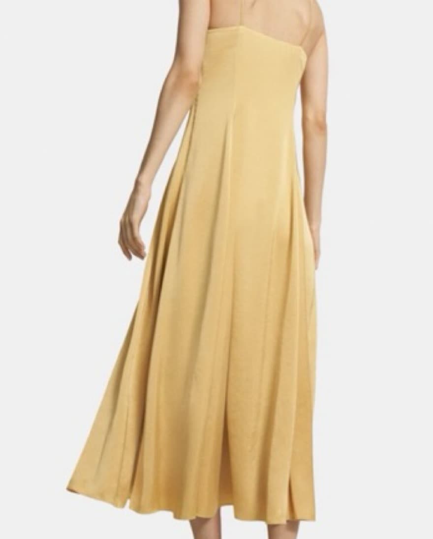 Theory Silky Midi Dress - Image 4