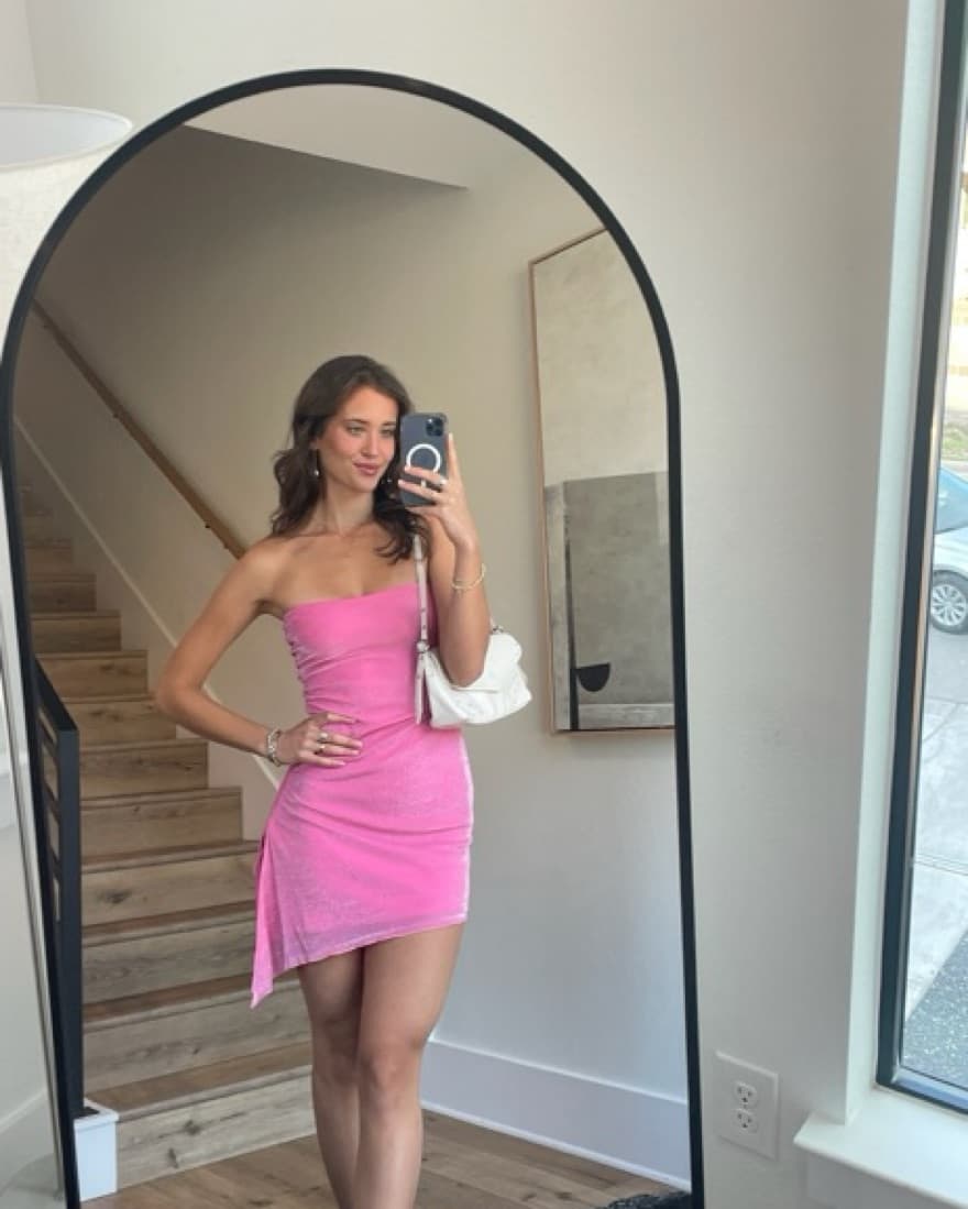 Princess Polly Pink Mini Dress - Image 2