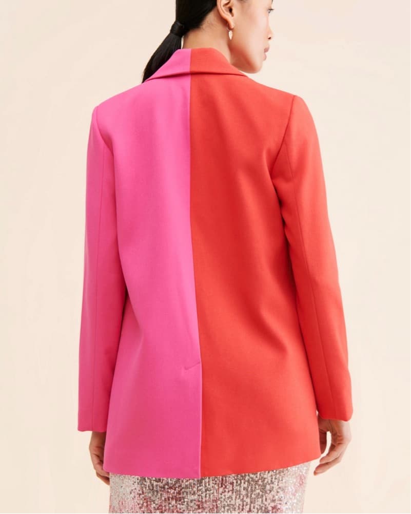 Hutch Valentine Colorblock Blazer - S - Image 6