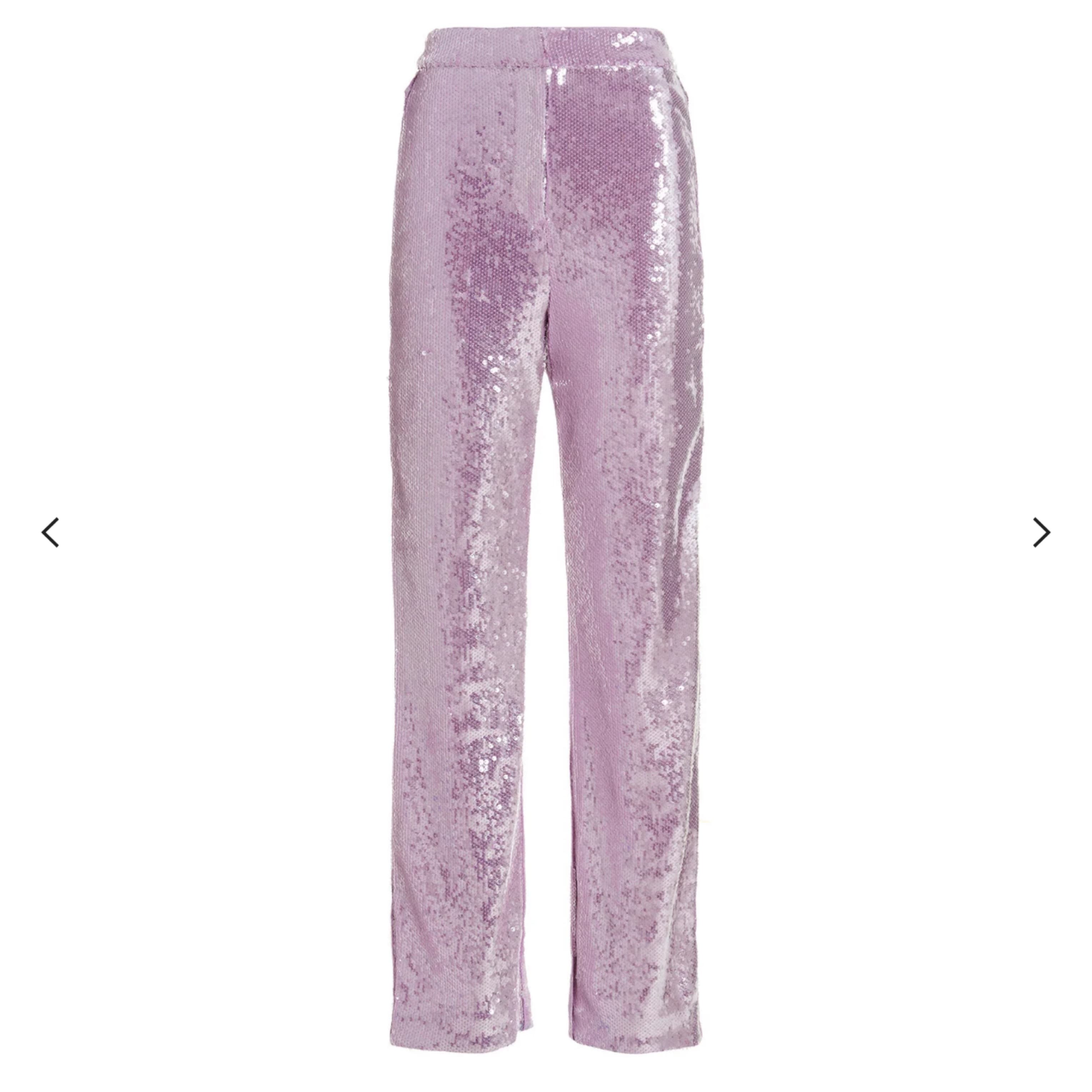 ROTATE Sequinned Straight Leg Pants - Image 2