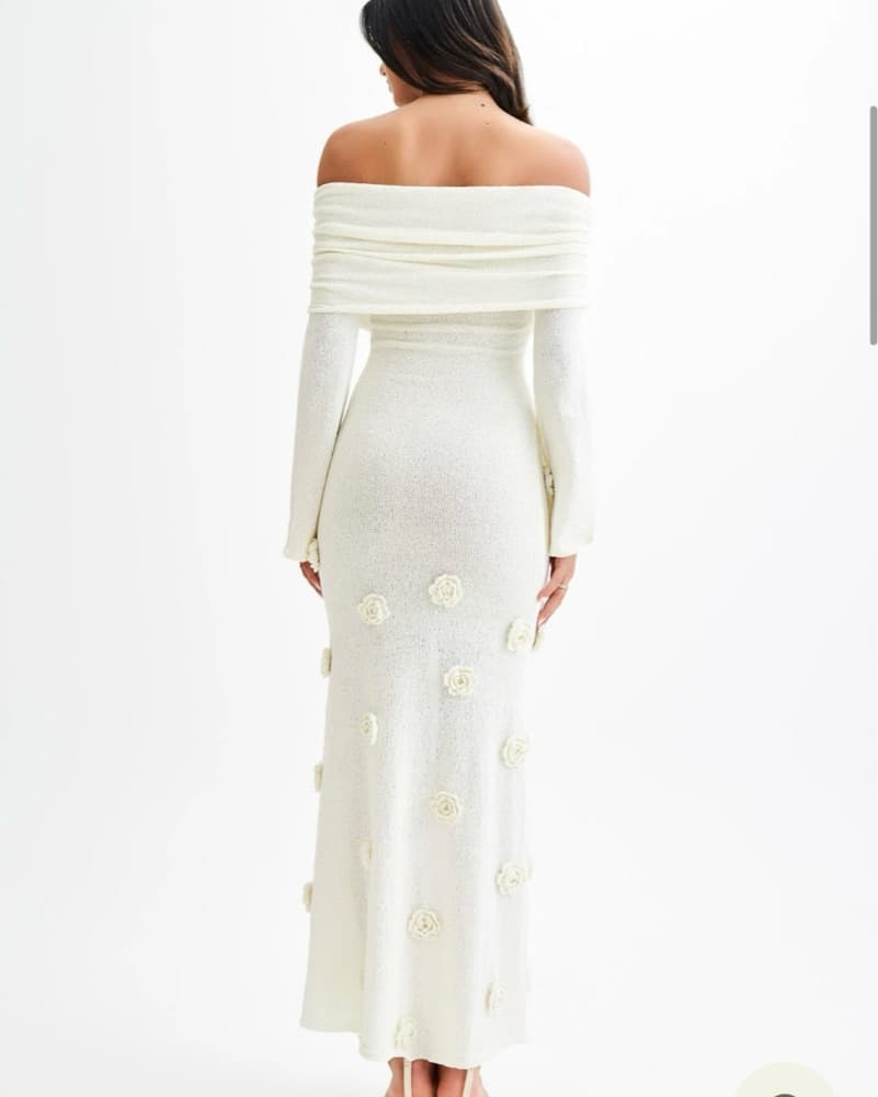 Meshki over the shoulder floral dress - Image 2