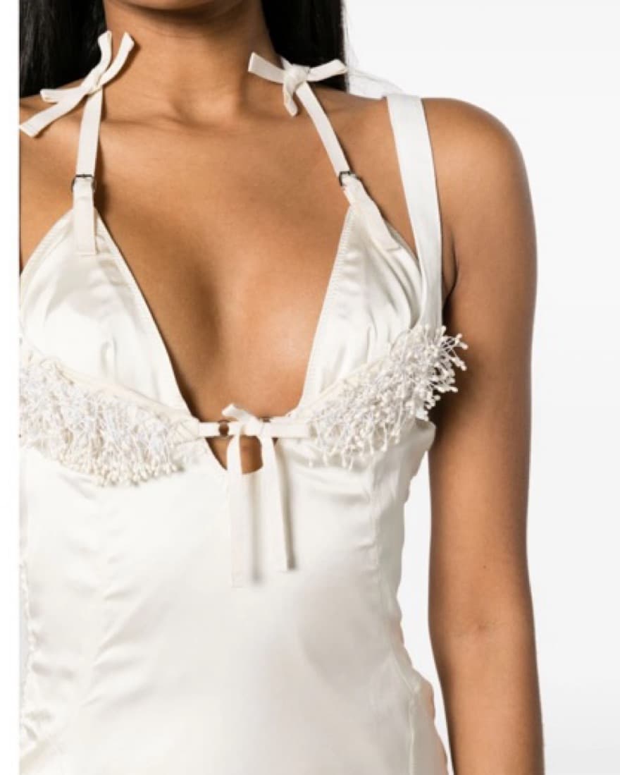 Jacquemus Limited ed. White Mini Dress - Image 5