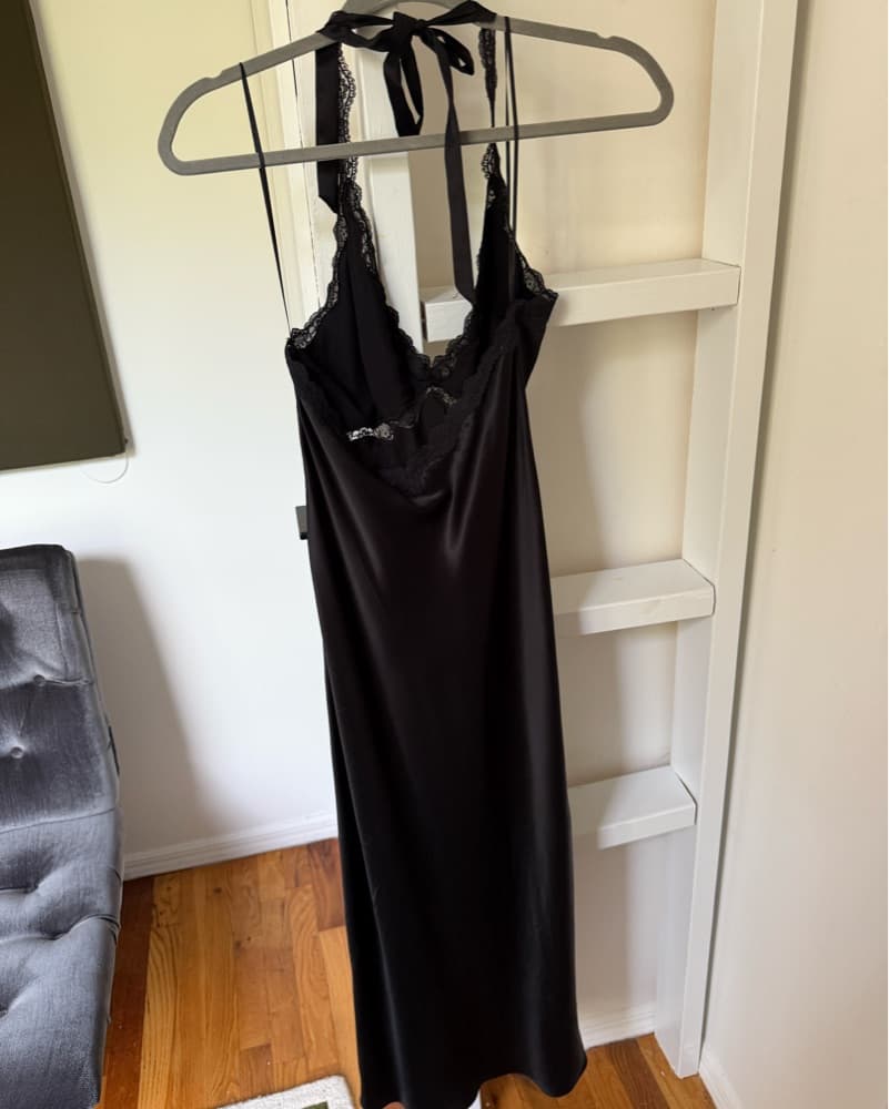 Reformation Nora Satin Slip Dress - Image 4