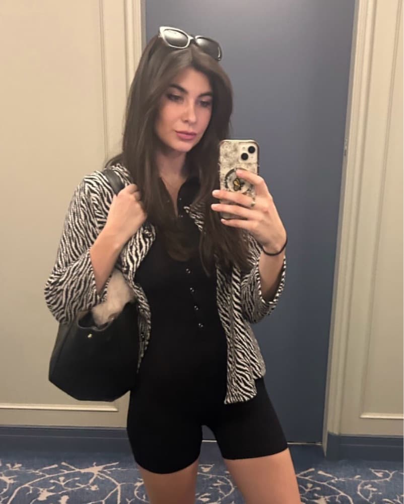Zebra Button Down Sweater - Image 2