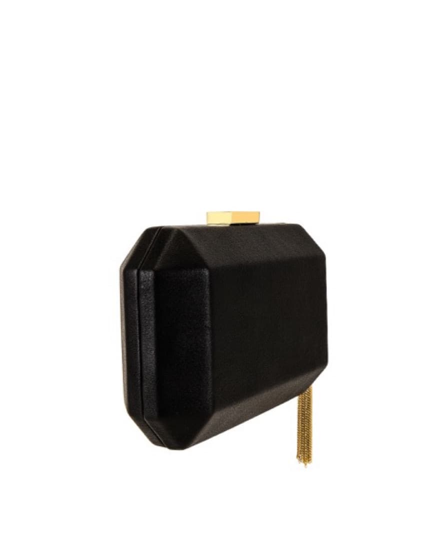 Leather Black And Gold Cluth - Image 1