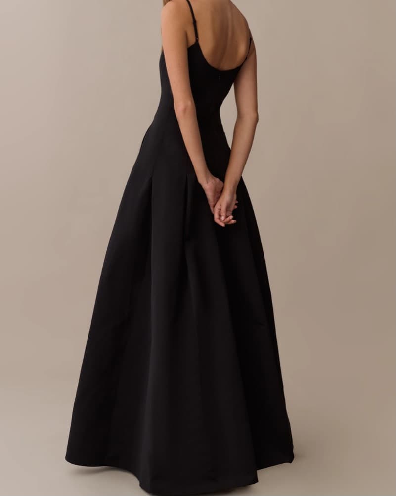 Black Tie Dress - Image 4