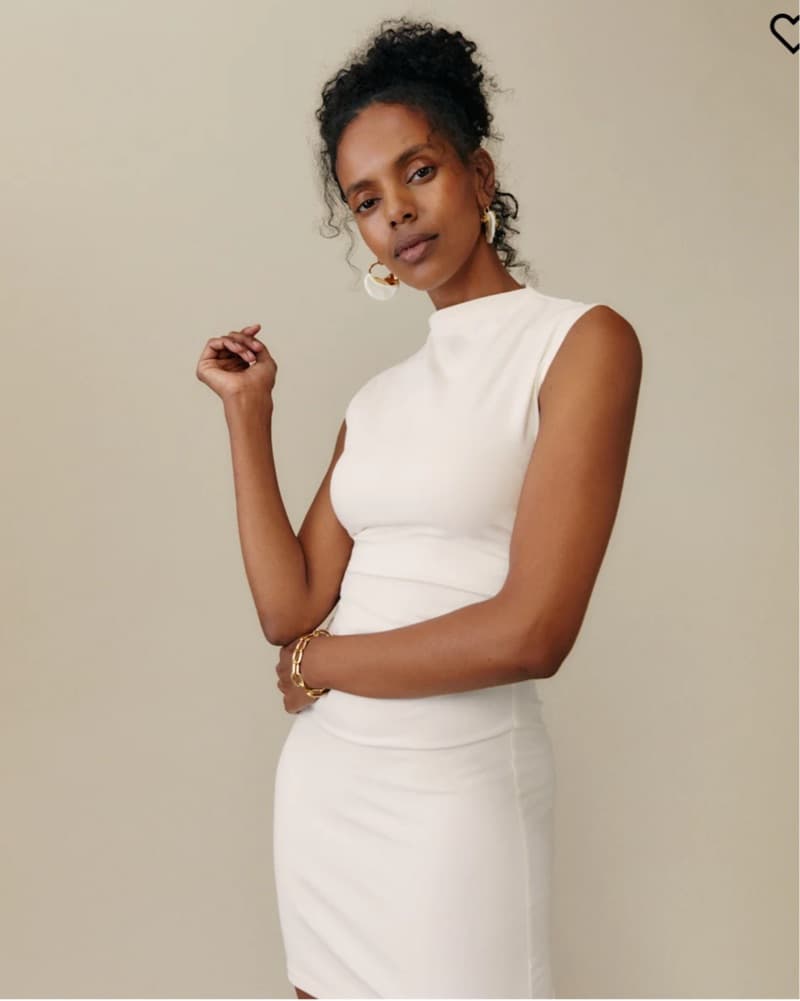 Reformation Alden Knit Dress - Image 3