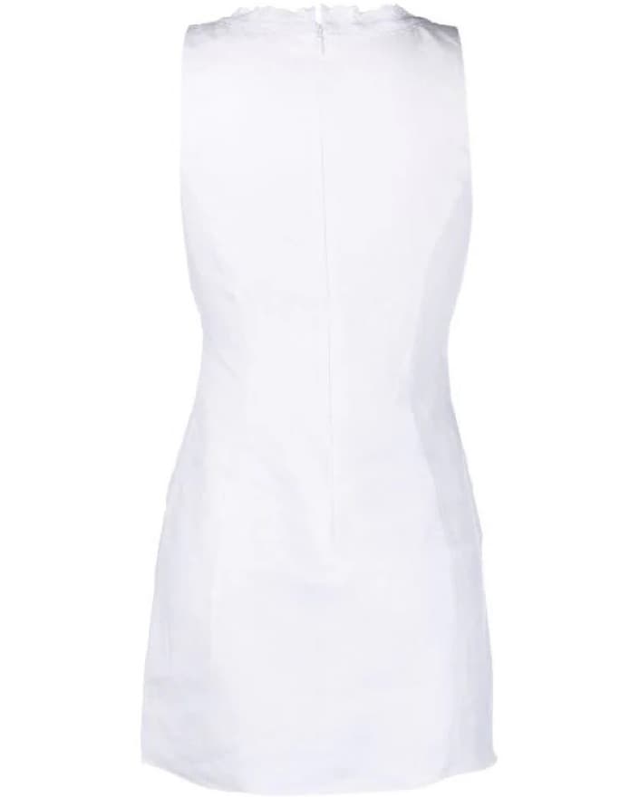 Linen Reformation Mini Dress - Image 3