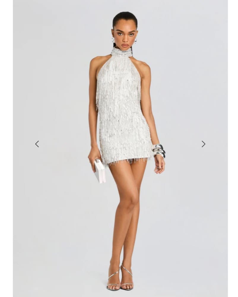 Retrofete Tori Embellished Dress - Image 2
