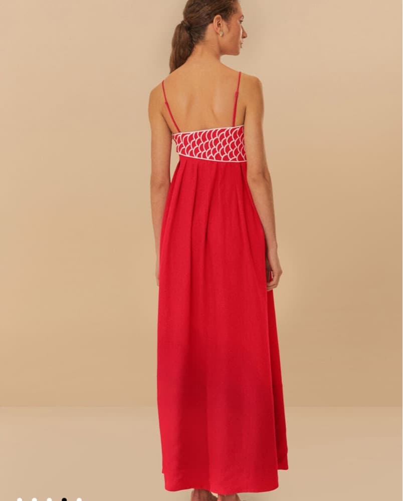 FarmRio Red fish Maxi  - Image 5