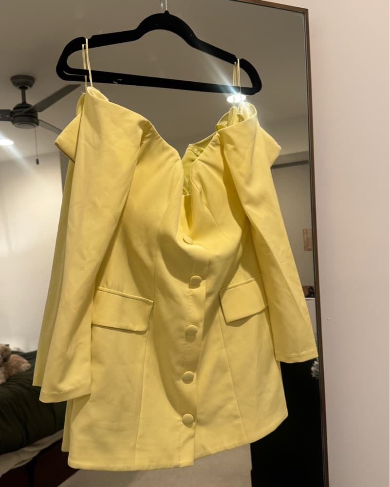 Bardot Iria Button Up Mini Dress - Image 3