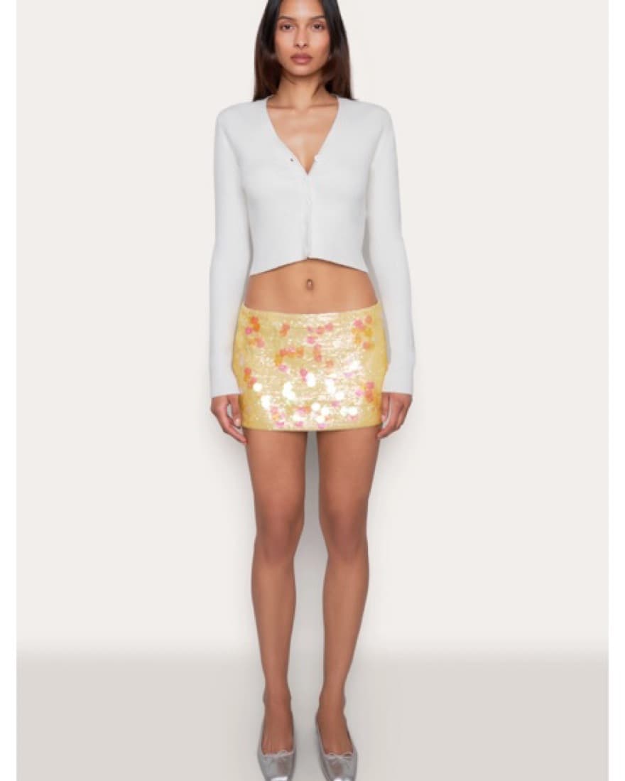 Danielle Guizio Micro Mini Skirt - Image 2
