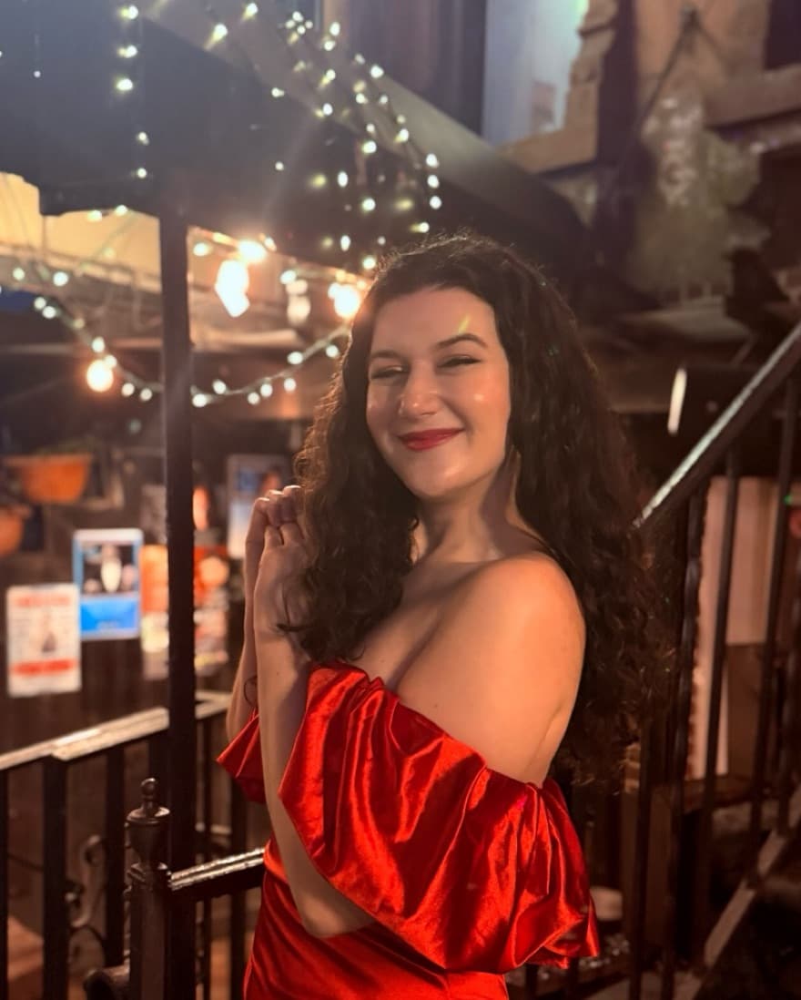 Vibrant Red Off-Shoulder Mini Dress - Image 1