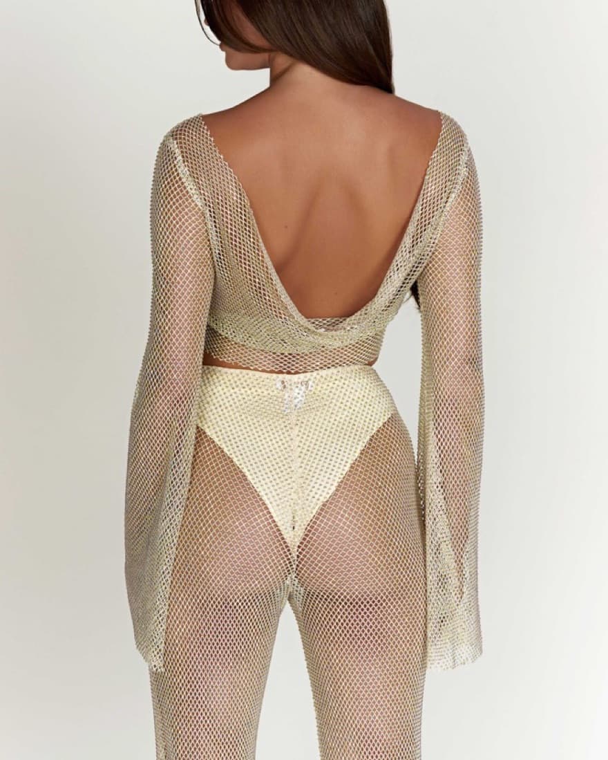 Sequin Pant And Top Set  - Image 4