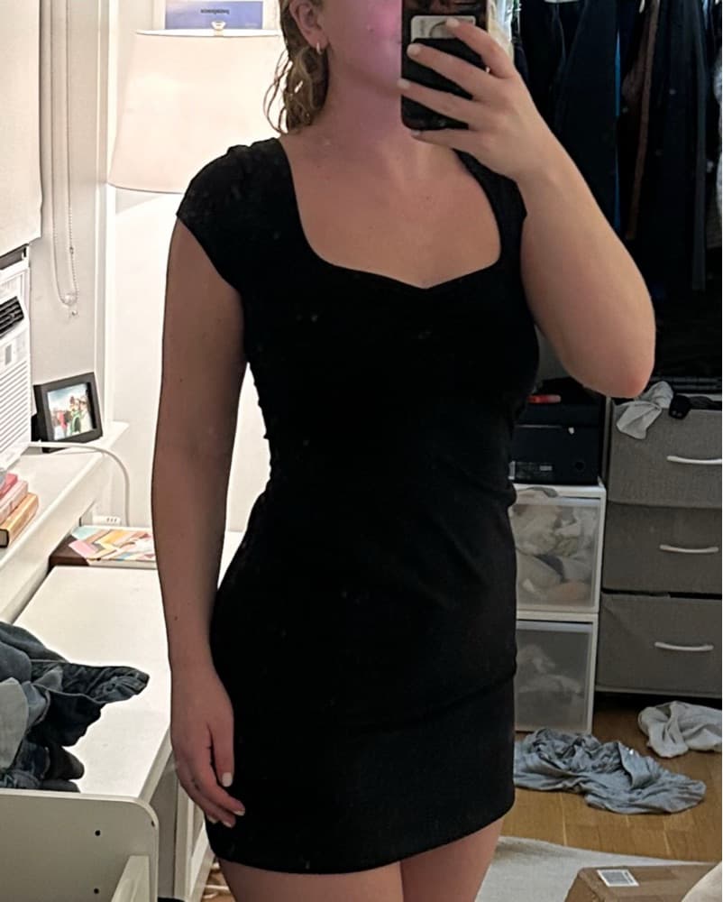 Brandy Black Dress - Image 1