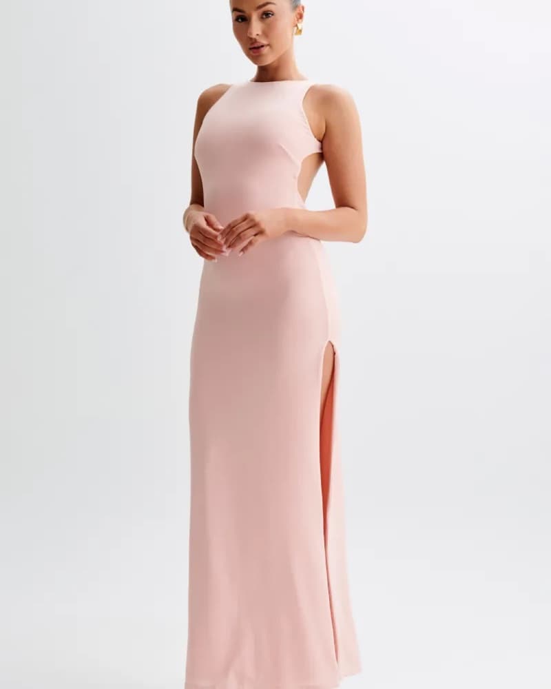 Louise Slinky Backless Maxi Dress  - Image 6