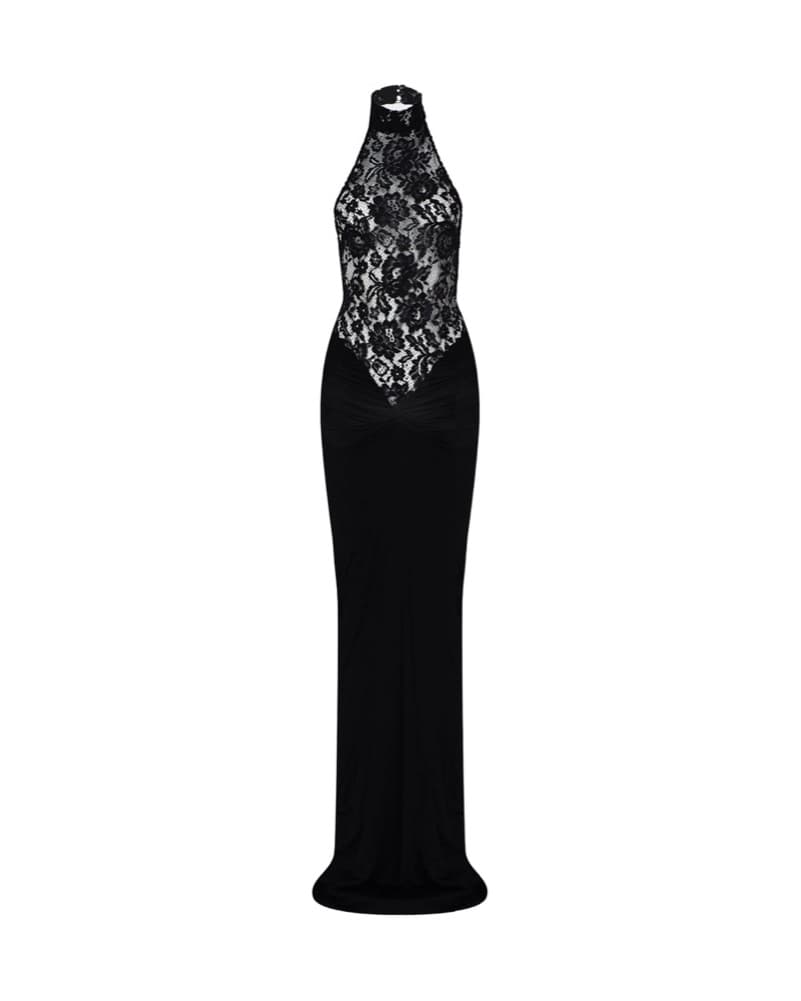 CASS GOWN IN DERRIÈRE NOIR - Image 4