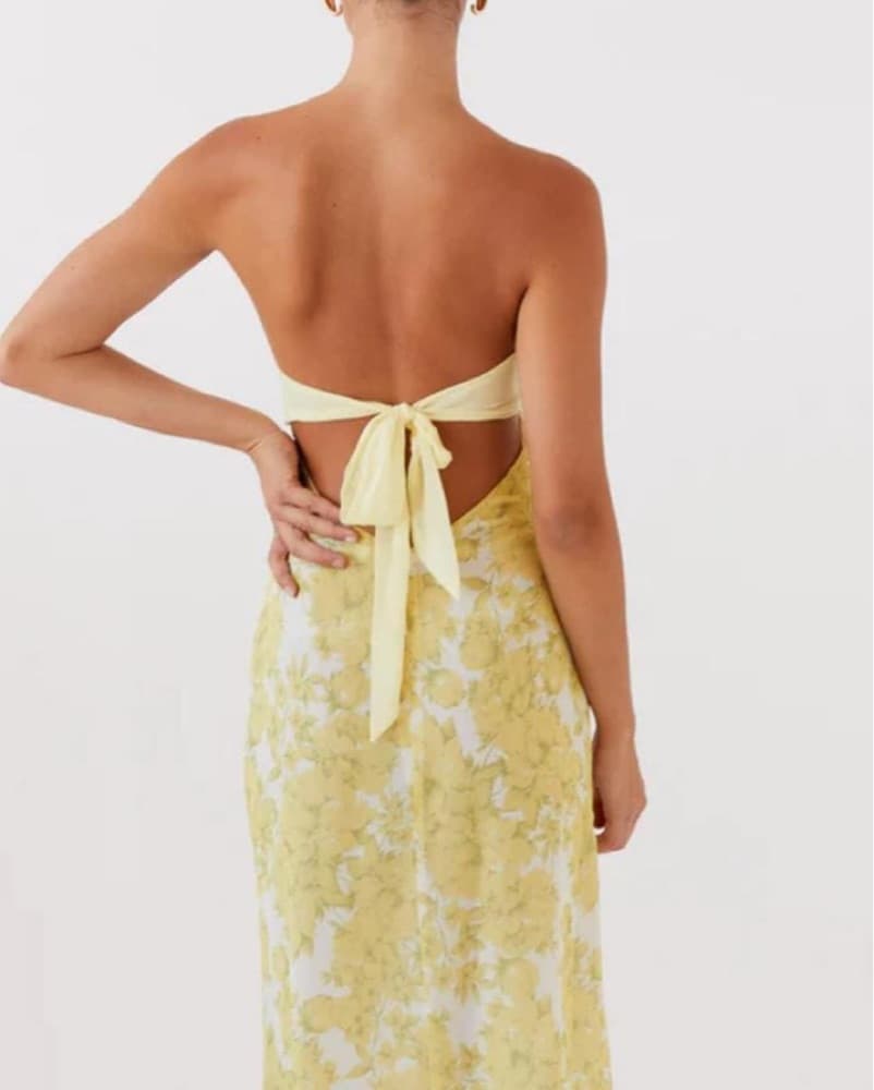 Peppermayo Yellow Floal Maxi - Image 2